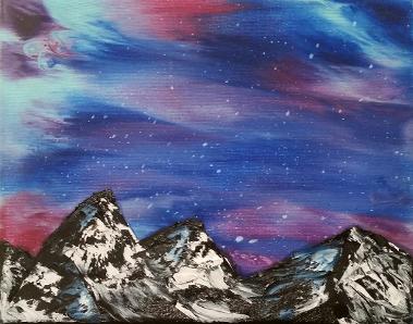 Snowy Mountains- Unicorn Spit - SOLD!